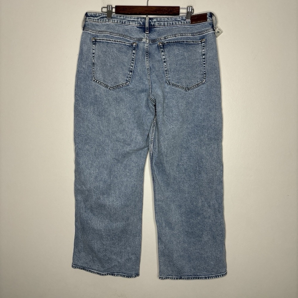 Low-Rise Vintage Baggy Jeans Hollister Relaxed Fit 31x29 Light Retro 90s Skater - Picture 3 of 12